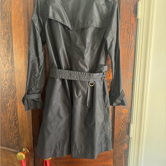 Banana Republic Charcoal Trench Coat / rain jacket ☂️ NWOT - Picture 4 of 4